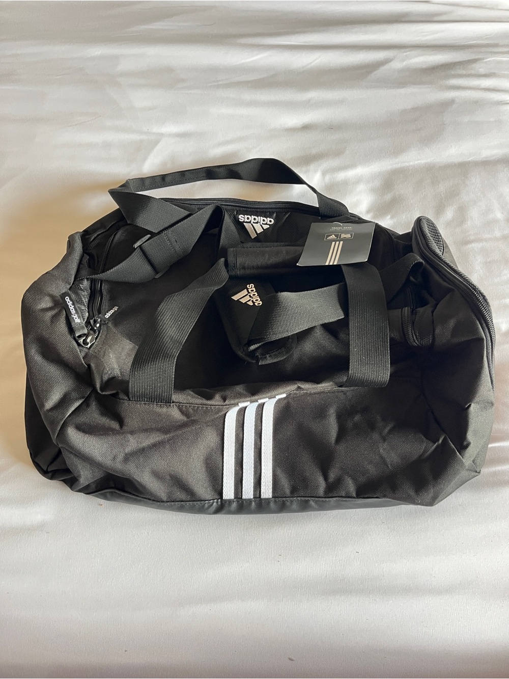 Adidas Golf / Travel / Gym Bag - Black Duffel Dish ESPN Media Promo